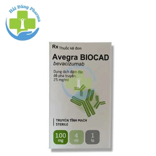 Avegra Biocad 100mg/4ml - Hộp 1 lọ